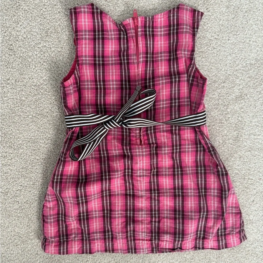 Old navy vintage y2k pink plaid dress
